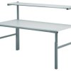 Stół warsztatowy szer. 1800mm Nie maks. obciążenie: 300kg Stół warsztatowy z półką dł. 900mm wys. 650 → 900 mm,