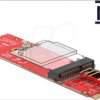 63343 Delock Converter M.2 Key M male > M.2 Key E slot