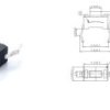 MICROSWITCH TYP13 TS03-050 6,0x3,5mm, wysokość 5,0 mm (10 SZTUK)