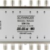 Multiprzełącznik SAT Schwaiger SEW516 531 Wejścia (multi-switch): 5 (4 sat/ 1 naziemne) Ilość uczestników: 16 funkcja St