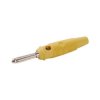 Wtyk banan 4mm BUELA30-YEL 60V/30V~ 30A żółty