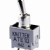 Knitter-Switch ATE 1D Przełącznik dźwigienkowy ATE 1D, 1 x wł/wł, 48 V DC/AC, 0.05 A, 1 szt.