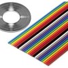 3302/20SF (100FT) Przewód: wstążkowy 20x28AWG 1,27mm linka Cu nieekranowany PVC