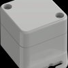 6U07050504517 Industrial housing, 44.8 x 44.8 x 40.1mm, IP65, light gray