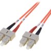 DK-2522-02 Patch cord światłowodowy OM2 SC/UPC,z obu stron 2m LSZH