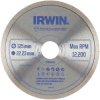 Irwin IW8087102 Continuous Rim Diamond Blade 125 x 22.23mm