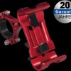 HR 22 Bike - Smartphone holder, universal, metal, stylish red