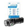 ZESTAW Latarka diodowa LED everActive FL-50R Droppy + Akumulator everActive 16340 3,7V Li-ion 700mAh micro USB