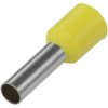 TRU COMPONENTS 1091278 Ferrule 6mm² Partially Insulated Yellow 100 pieces