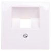 Merten System M Płytka Centralna Gniazda Pojedyncza Rj45 Kat.5E Biel Polarna...