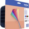 Brother atrament LC-223 tusz oryginalny Combi-Pack Czarny, Cyjan, Magenta, Żółty LC223VALBPDR