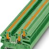 Through terminal block, push-in connection, 0.14-4.0 mm², 24 A, 8 kV, green, 1291498