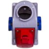 Gniazdo Stałe Z Wyłącznikiem L-0-P 32A 5P 400V + 2X 2P+Z 230V Ip44 Combo-Pol...