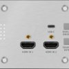 PT-HDBT-703-TXWP-F HDMI and USB extender, Wallplate, 4K 60 Hz, 40 m