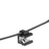 HellermannTyton 156-00007 T50ROSEC24-MC5-BK-D1 Opaska kablowa 200 mm 4.60 mm czarny kable chwytane obok miejsca montażu