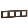 UNICA Ramka 4 poczwórna pozioma tobacco MGU66.008.2M4 SCHNEIDER ELECTRIC