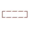 DECO Ramka wypełniająca 4 poczwórna brązowy metalik 9DRW-4 KARLIK