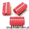 DA-07-DIP DIP Switch DIP 7 Position Hor THT APEM