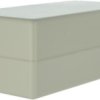ABS enclosure, (L x W x H) 128 x 63.5 x 48 mm, white (RAL 9002), IP54, SR36-DB.7