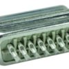 D-Sub plug, 9 pole, standard, equipped, straight, solder cup, 09670095604