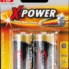 5015623 XPOWER, alkaline battery, C (Baby), 2 pcs.