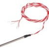 Termopara typ PT 100, -50C do +200C 65mm kabel 1m, Stal nierdzewna