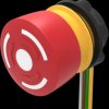 Emergency stop, rotary release, mounting Ø  22.3 mm, unlit, 2 Form B (N/C), 84-5340.0040