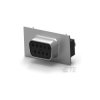 TE Connectivity 2-5747706-0 D-Sub Connector Female Front Metal Shell 9P Uns.