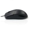 Myszka, Optyczna, 3-przyciskowa, kolor: Czarny, PS/2, Ceratech, MOUAC1330-BLK
