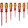 kwb 665307 Screwdriver Set 7 pcs VDE tested CV-steel non-slip insulated