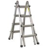 Sealey AFPL3 Aluminium Telescopic Ladder 4-Way EN 131 Adjustable Height