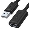 UNITEK Przedłużacz USB 2.0 A / A (wtyk / gniazdo) 2.0 czarny 0,5m