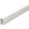 Cable duct, (L x W x H) 2000 x 20 x 10 mm, PVC, pure white, 6150764, 1 piece with 2 meters