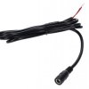 Gniazdo DC 5.5x2.1 3A przewód czarny 150cm 22awg