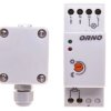 Czujnik zmierzchowy na szynę DIN z zewnętrzną sondą w puszce 3000W 2-100lx IP65 / IP20 OR-CR-231