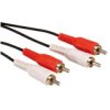 Value Kabel Połączeniowy Cinch Duplex M / M, 2,5 M
