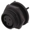 Złącze okrągłe gniazdo żeńskie PIN: 3 250V Buccaneer 400 IP68 PX0413/03S/PC