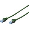 Digitus DK-1532-010/G RJ45 Network cable CAT 5e Green 1.00 m
