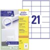 Avery-Zweckform 3481 All-purpose labels Paper White 70x41mm 2100 pcs Permanent