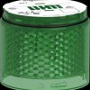 XVB7C23 Light element, modular, 70 mm, green, 24 V ACDC, continuous ligh