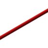 Silicone-switching strand, extremely flexible, halogen free, Cableline, 1.0 mm², 259 x 0.07 mm, red, outer Ø 3 mm, 61.7554-10022