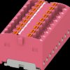 3002790 PTFIX distributor block, 18x1.5, dusky pink