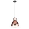 VT-8150 Lampa wisząca klosz: miedź z przetłoczeniami średnica: 150 3713 V-TAC