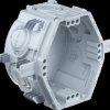 1055-06 Device plug UP¹ Fix, T: 46 millimetres