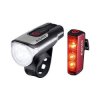 Sigma 17860 AURA 80 FL Blaze Set Bike light set LED Black rechargeable