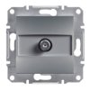 ASFORA Gniazdo antenowe SAT końcowe (1dB) stal EPH3700162 SCHNEIDER ELECTRIC