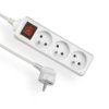 Przedłużacz z wyłącznikiem ECONOMIC 3-gniazda z/u 1,5m /H05VV-F 3x1/ EPS-301,5W