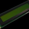 LCD display, 40 x 4 character, STN yellow/green, viewing area: 143.8 x 26.7 mm, DEM 40491 SYH-LY