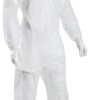 Söhngen 1005079 Jednorazowy zestaw odzieży ochronnej świetne z kombinezonami Rozmiar ubrania: Unisize biały