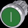 3SU1050-0AB40-0AC0 SIRIUS ACT push button, Ø 22 mm, green, 